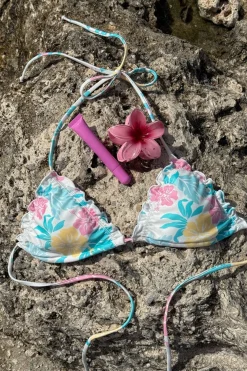 14+ lexi triangle bikini top - Blau - Gina Tricot
