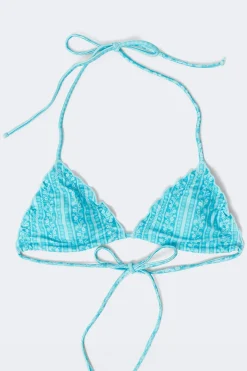 14+ lexi triangle bikini top - Blau - Gina Tricot