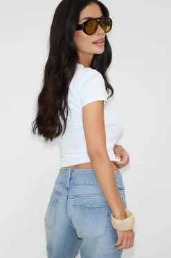 Loose flare jeans - Blau - Dame - Gina Tricot