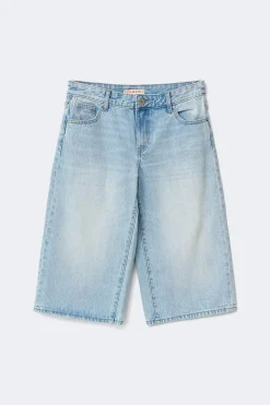 Loose n' luxe denim shorts - Blau - Dame - Gina Tricot