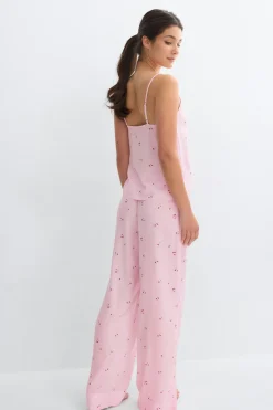 Loungewear trousers - Rosa - Dame - Gina Tricot