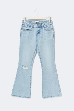 Low full length flare jeans - Blau - Dame - Gina Tricot