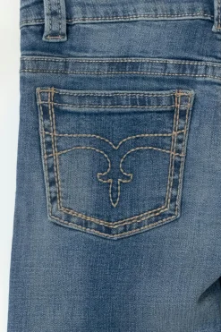 14+ low rise flare jeans - Blau - Gina Tricot