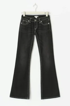 14+ low rise flare jeans - Schwarz - Gina Tricot