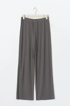 Low waist loungewear trousers - Grau - Dame - Gina Tricot