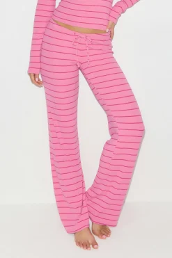 Low waist loungewear trousers - Rosa - Dame - Gina Tricot