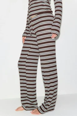 Low waist loungewear trousers - Weiß - Dame - Gina Tricot