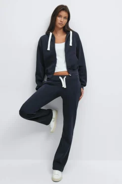 14+ low waist sweatpants - Blau - Gina Tricot