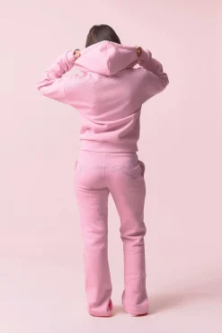 14+ low waist sweatpants - Rosa - Gina Tricot
