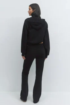 14+ low waist sweatpants - Schwarz - Gina Tricot