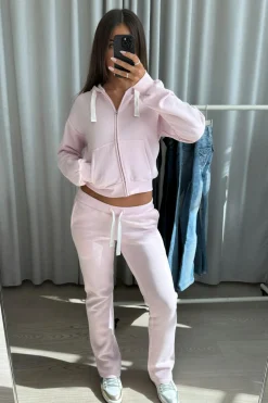 14+ low waist sweatpants tall - Rosa - Gina Tricot