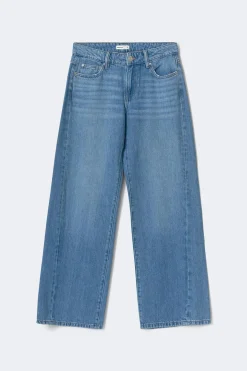 Low wide jeans - Blau - Dame - Gina Tricot