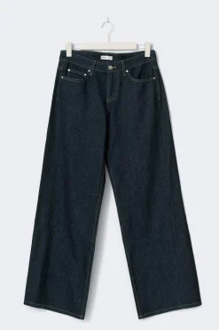 Low wide tall jeans - Blau - Dame - Gina Tricot
