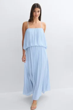 Maxi dress - Blau - Dame - Gina Tricot