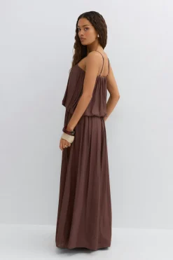 Maxi dress - Braun - Dame - Gina Tricot
