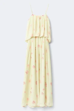Maxi dress - Gelb - Dame - Gina Tricot