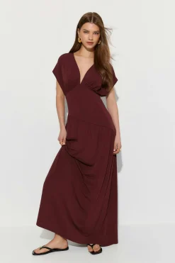 Maxi dress - Rot - Dame - Gina Tricot