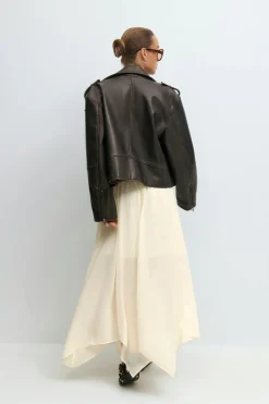 Maxi skirt - Weiß - Dame - Gina Tricot