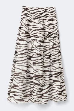 Maxi skirt - Weiß - Dame - Gina Tricot
