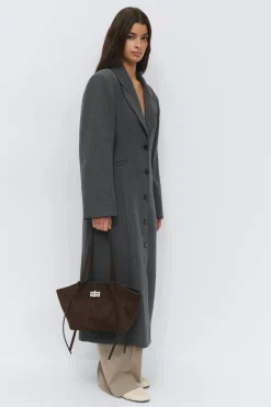 Midi long strap bag - Braun - Dame - Gina Tricot
