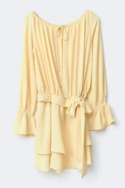 Mini dress - Gelb - Dame - Gina Tricot