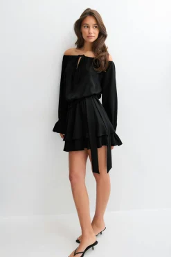 Mini dress - Schwarz - Dame - Gina Tricot
