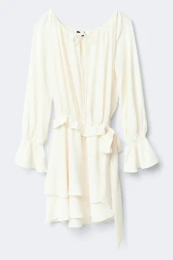 Mini dress - Weiß - Dame - Gina Tricot