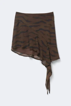 Mini skirt - Braun - Dame - Gina Tricot