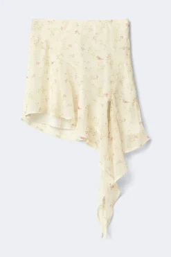 Mini skirt - Gelb - Dame - Gina Tricot