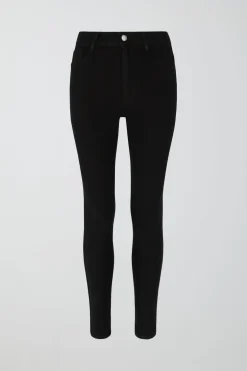 Molly petite high w jeans - Schwarz - Dame - Gina Tricot