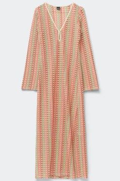 Multi colour maxi dress - Rosa - Dame - Gina Tricot