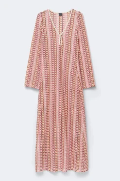 Multi colour maxi dress - Rosa - Dame - Gina Tricot