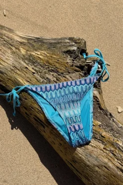 14+ ocean cheeky bikini bottom - Blau - Gina Tricot