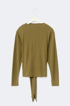 Open back top - Grün - Dame - Gina Tricot