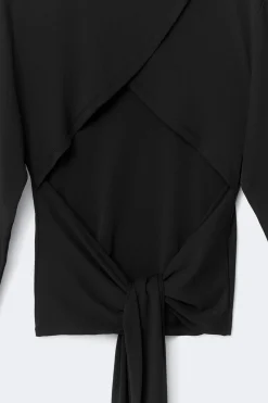 Open back top - Schwarz - Dame - Gina Tricot