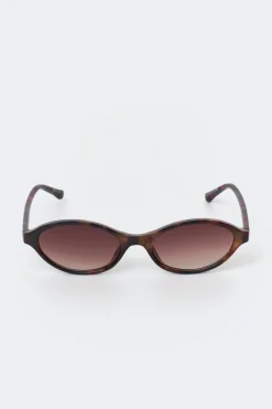 Oval sunglasses - Braun - Dame - Gina Tricot