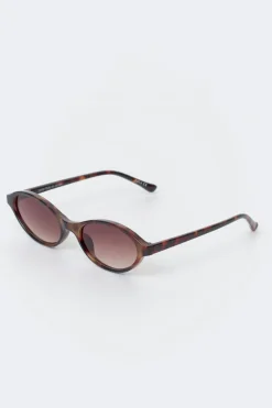 Oval sunglasses - Braun - Dame - Gina Tricot