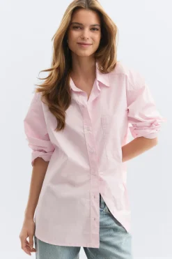 Oversized shirt - Rosa - Dame - Gina Tricot