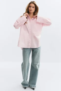 Oversized shirt - Rosa - Dame - Gina Tricot