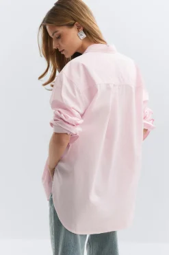 Oversized shirt - Rosa - Dame - Gina Tricot