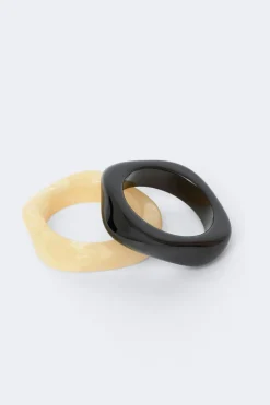 2-pack bracelet - Schwarz - Dame - Gina Tricot