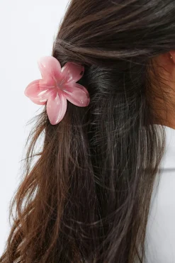 3-pack flower hair clip - Rosa - Dame - Gina Tricot