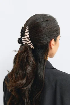 2-pack hair on-hair clip - Schwarz - Dame - Gina Tricot