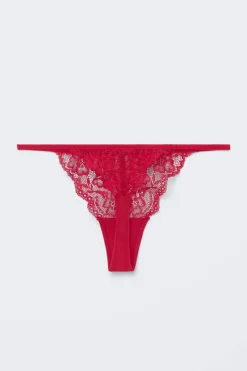 3-pack lace thong - Rosa - Dame - Gina Tricot