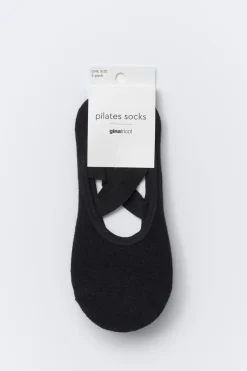 2-pack pilates socks - Schwarz - Dame - Gina Tricot