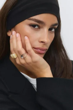 2-pack rings - Weiß - Dame - Gina Tricot