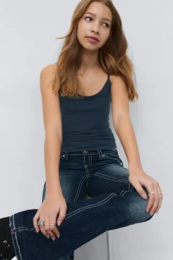 2 pack y basic singlet - Weiß - Gina Tricot