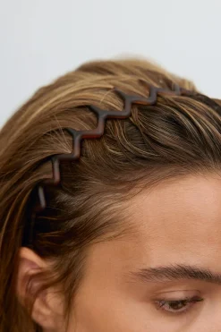3-pack zig zag headband - Beige - Dame - Gina Tricot