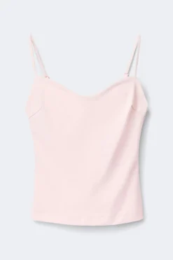 14+ padded singlet - Rosa - Gina Tricot