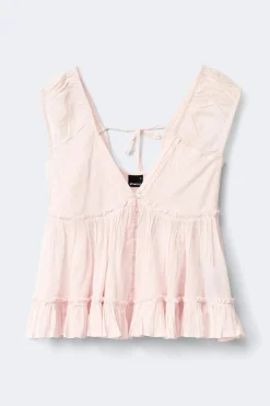 Peplum top - Rosa - Dame - Gina Tricot